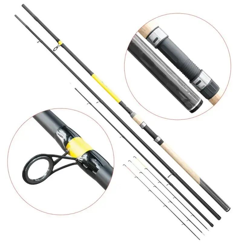 Lanseta feeder fibra de carbon Baracuda Thor 3.9 m A: 150 g 4/4