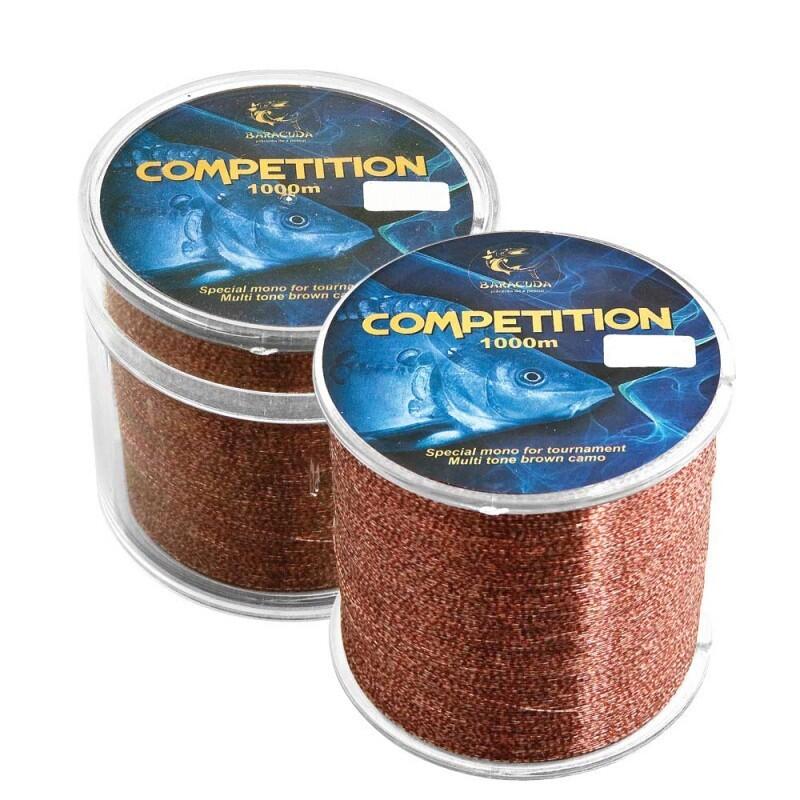 Nylon monofilament Baracuda Competition 1000 m maro, 0.28 mm