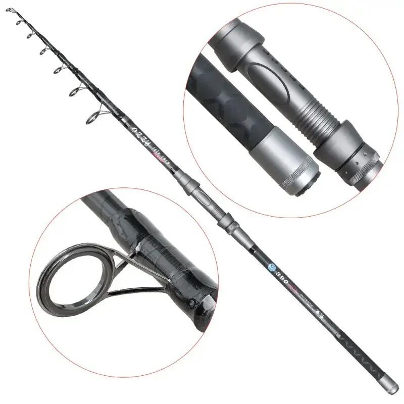 Lanseta carbon telecarp Baracuda Ozzy 3.9 m A: 3.5 lbs 5/5