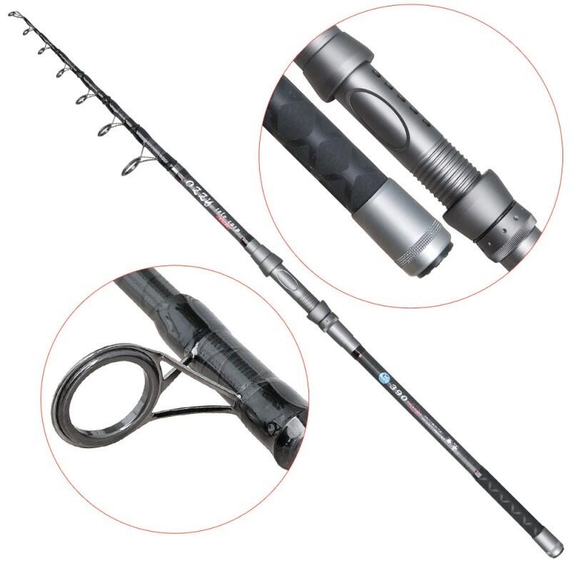 Lanseta carbon telecarp Baracuda Ozzy 3.9 m A: 3.5 lbs