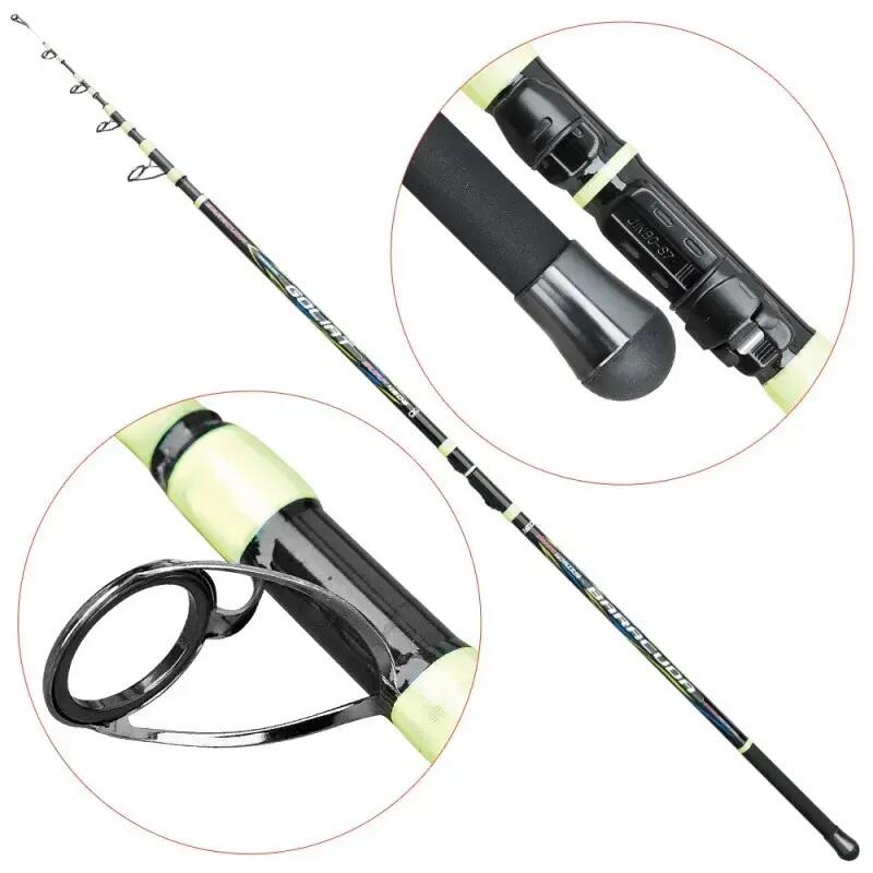 Lanseta carbon stationar Baracuda Goliat Surf 4.2 m A: 160 g 2/4
