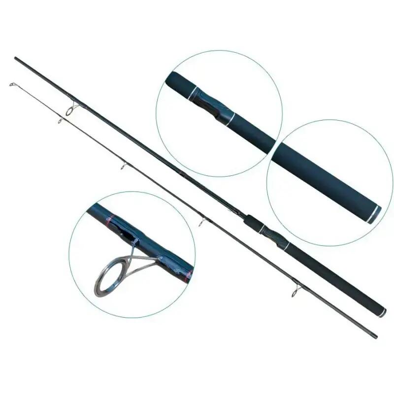 Lanseta din carbon Warrior Pike 2.1 m, 2 tronsoane, putere aruncare 20-60 g 2/5