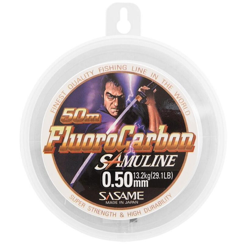 Fir monofilament fluorocarbon Sasame Samuline FC shock leader 50m LFL-1, 0.78 mm