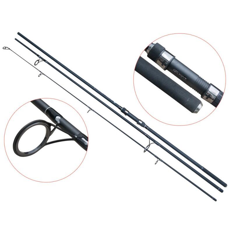 Lanseta Baracuda Evolution Carp 3.9 m fibra de carbon pentru crap