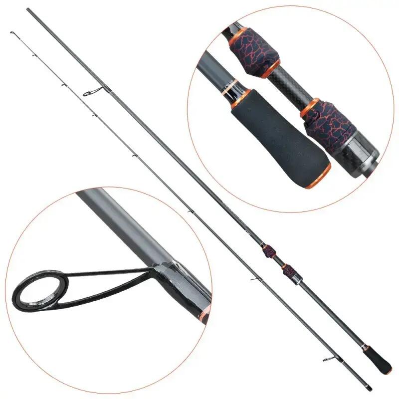 Lanseta stiuca din carbon Blaze X de 2.7 m, 2 tronsoane, putere aruncare 12-40 g 2/4