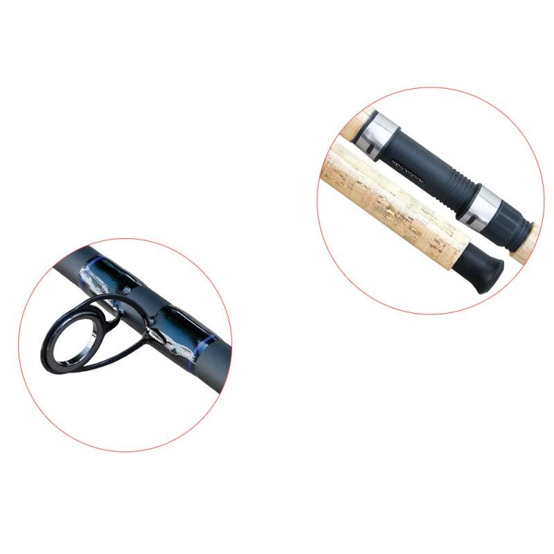 Lanseta spinning mix carbon Baracuda Comanche Spin 2.4 m A: 30-60 g