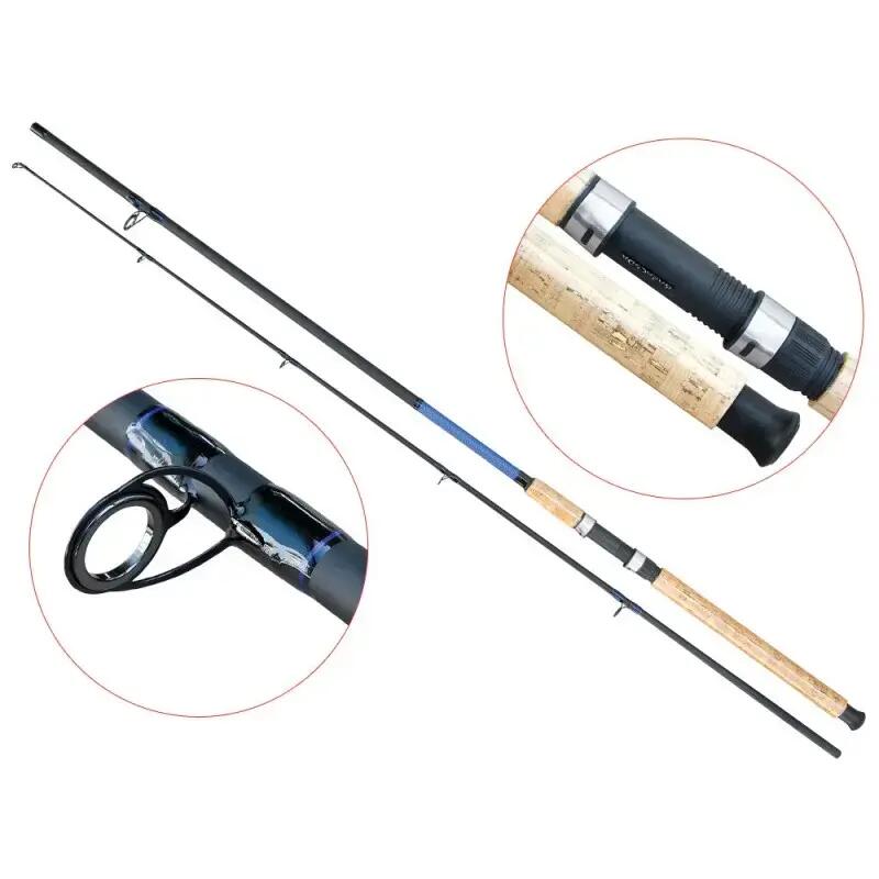 Lanseta spinning mix carbon Baracuda Comanche Spin 2.4 m A: 30-60 g 3/3