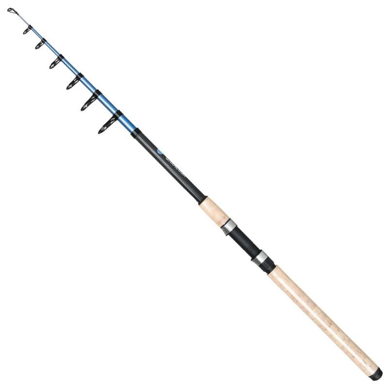 Lanseta telescopica crap din carbon Baracuda Rocky 3,6m, aruncare 50-120 g