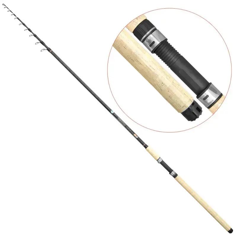 Lanseta tele-match carbon Baracuda Vector 4.2 m A: 10-60 g, actiune moderata 3/3