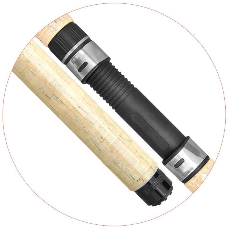 Lanseta tele-match carbon Baracuda Vector 4.2 m A: 10-60 g, actiune moderata