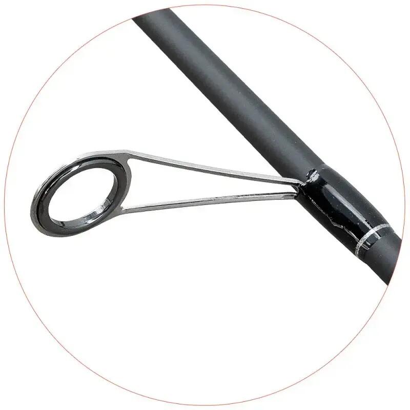 Lanseta clean/pastrav din carbon Black Pearl 2.1m, 2 tronsoane, actiune 1-5 g 5/5