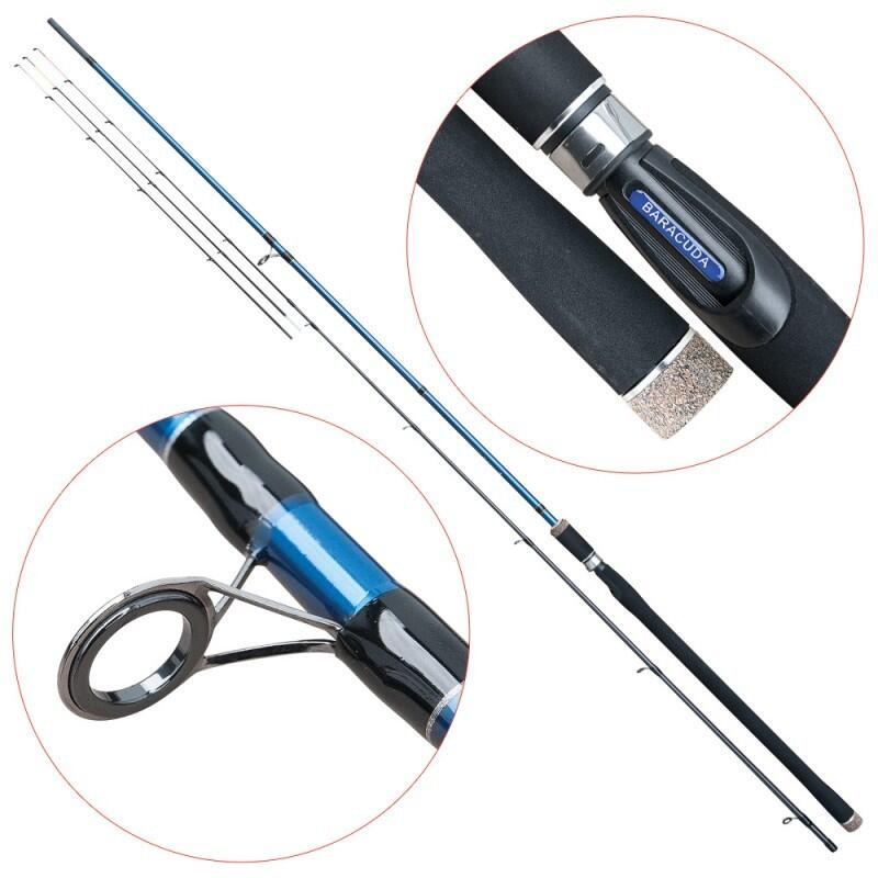 Lanseta feeder carbon Baracuda Crystal Feeder 3.0 m A 75 g