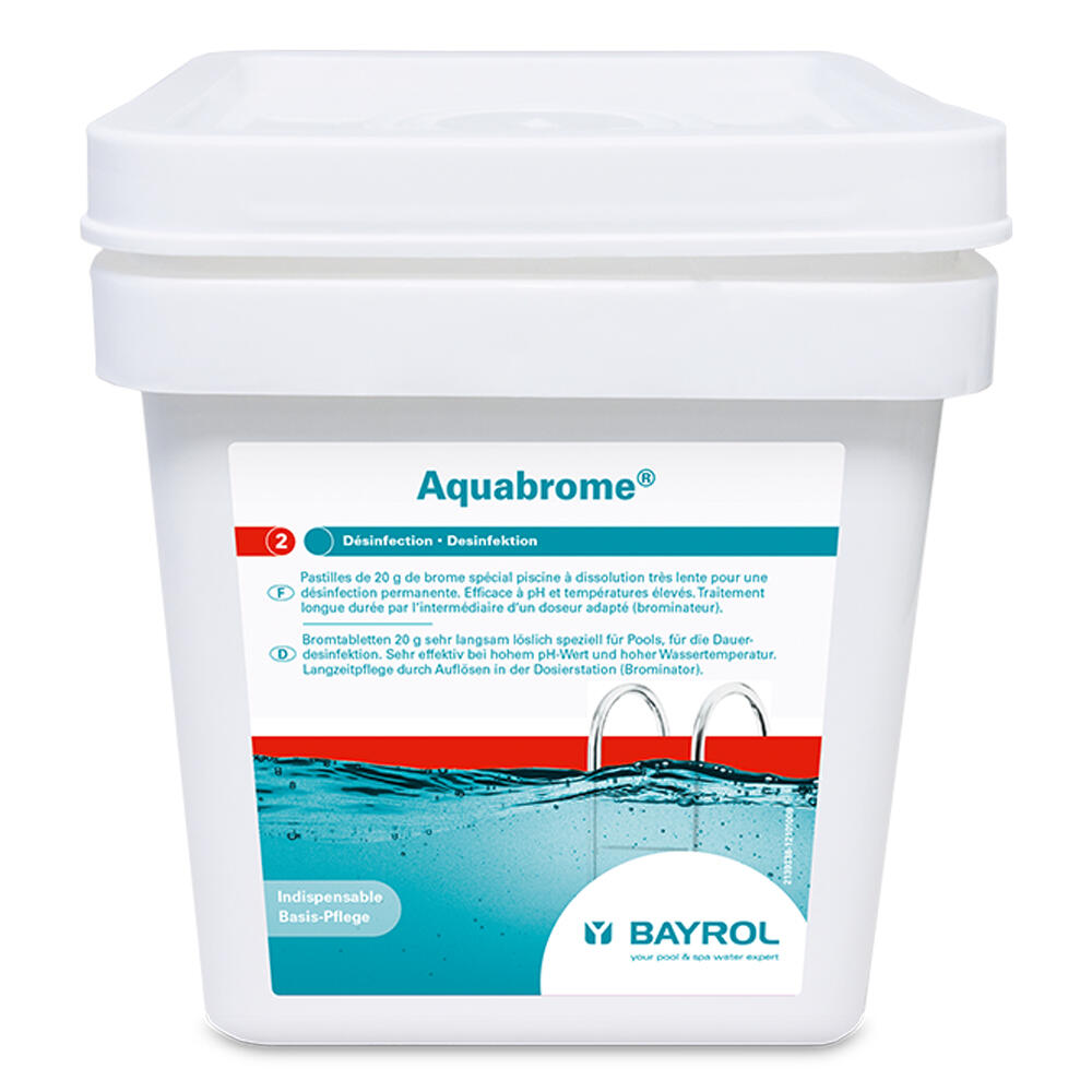 Bayrol - Brome Lent Pastille 5kg - Brome Piscine - Blanc|bleu - 5 L - Decathlon