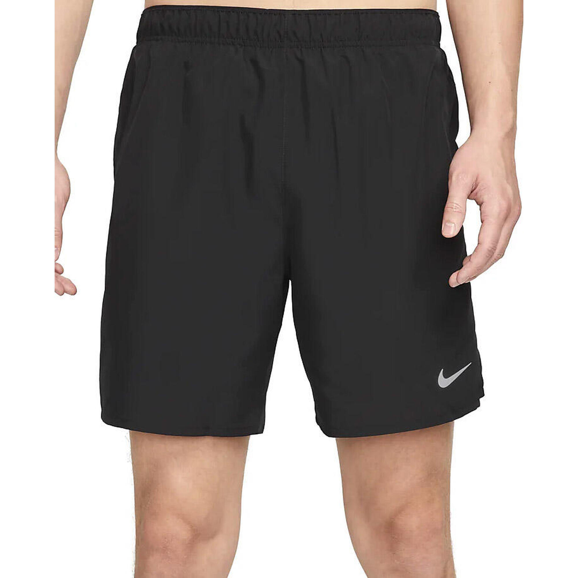 NIKE Corto Hombre Nike de running Challenger Negro