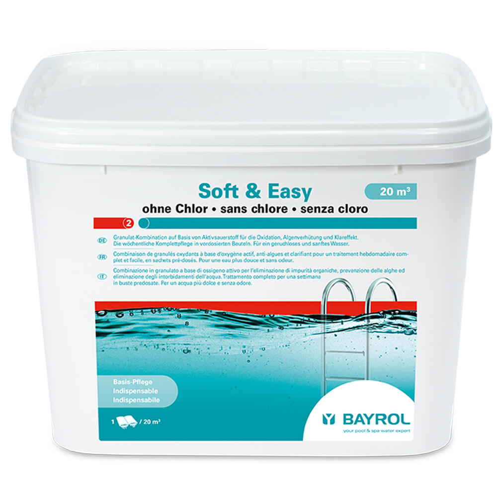 Bayrol - Traitement Complet À L'Oxygène Actif 4.48kg - Kit D'Entretien Piscine - Blanc|bleu - Taille Unique - Decathlon