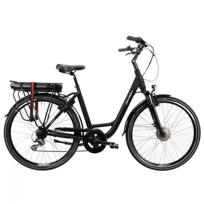 Bicicleta Electrica Devron 28220 - 28 Inch, M, Negru Mat