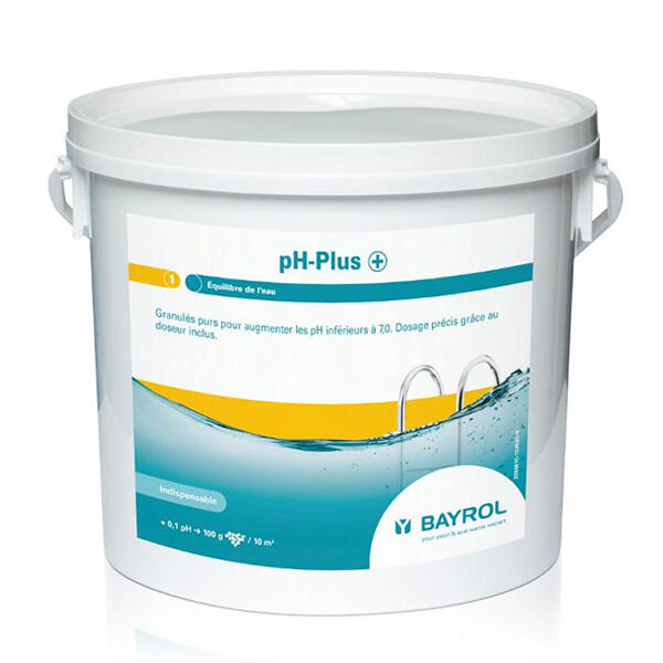 Bayrol - Ph Plus Poudre 5kg - Kit D'Entretien Piscine - Blanc|bleu - Taille Unique - Decathlon
