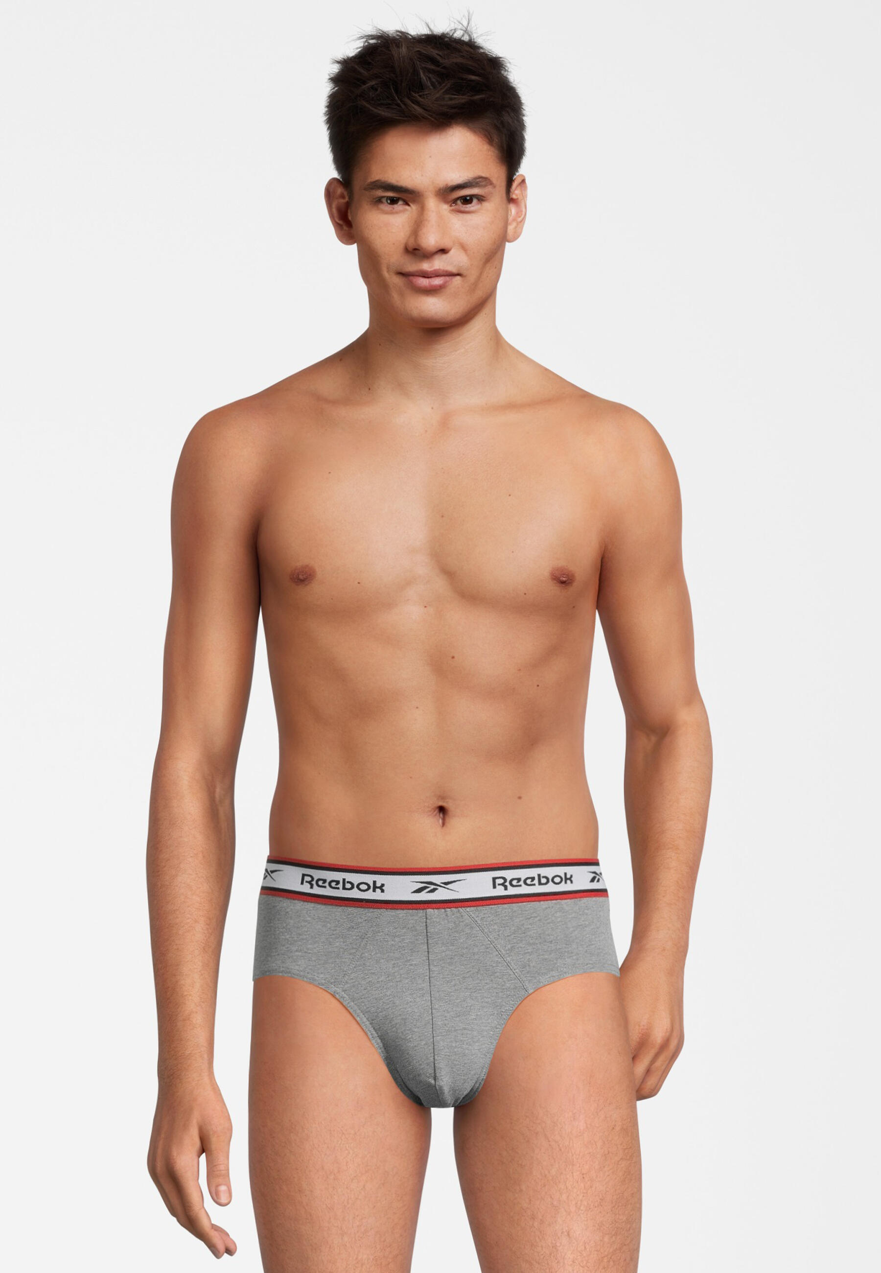 Lot De 3 Slips Homme (Noir / Blanc / Gris) 6/7