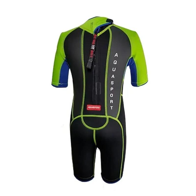 Aquasport Kid's Unisex 3.5mm Thermal Suit -Green