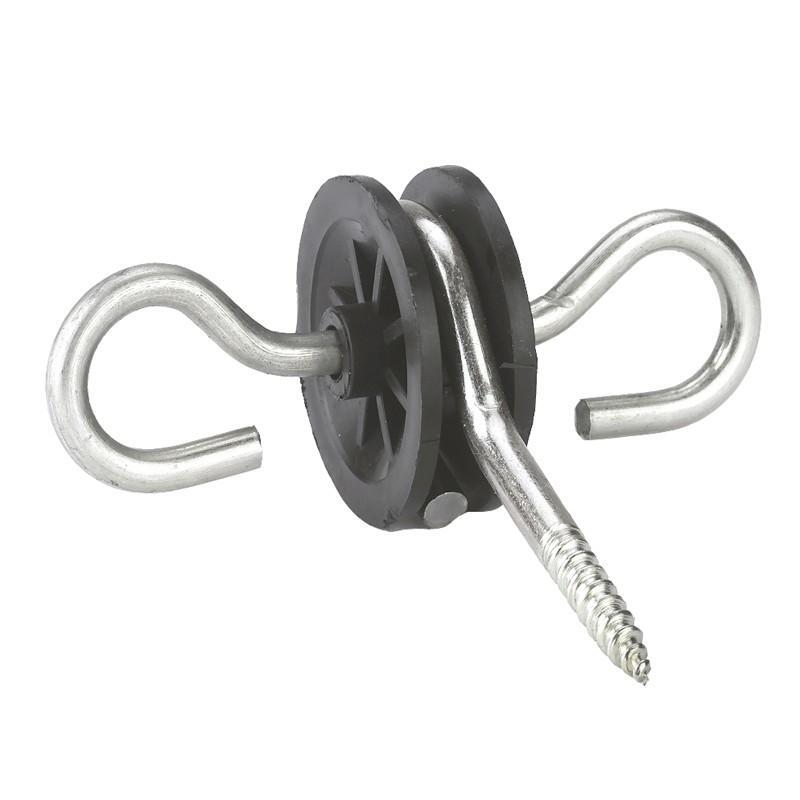 AKO REFURBISHED HORSE RIDING WIRE AND ROPE DUAL HOOK INSULATORS - A GRADE