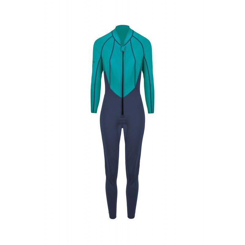 Dames wetsuit met afritsbare rug Beuchat 2 mm