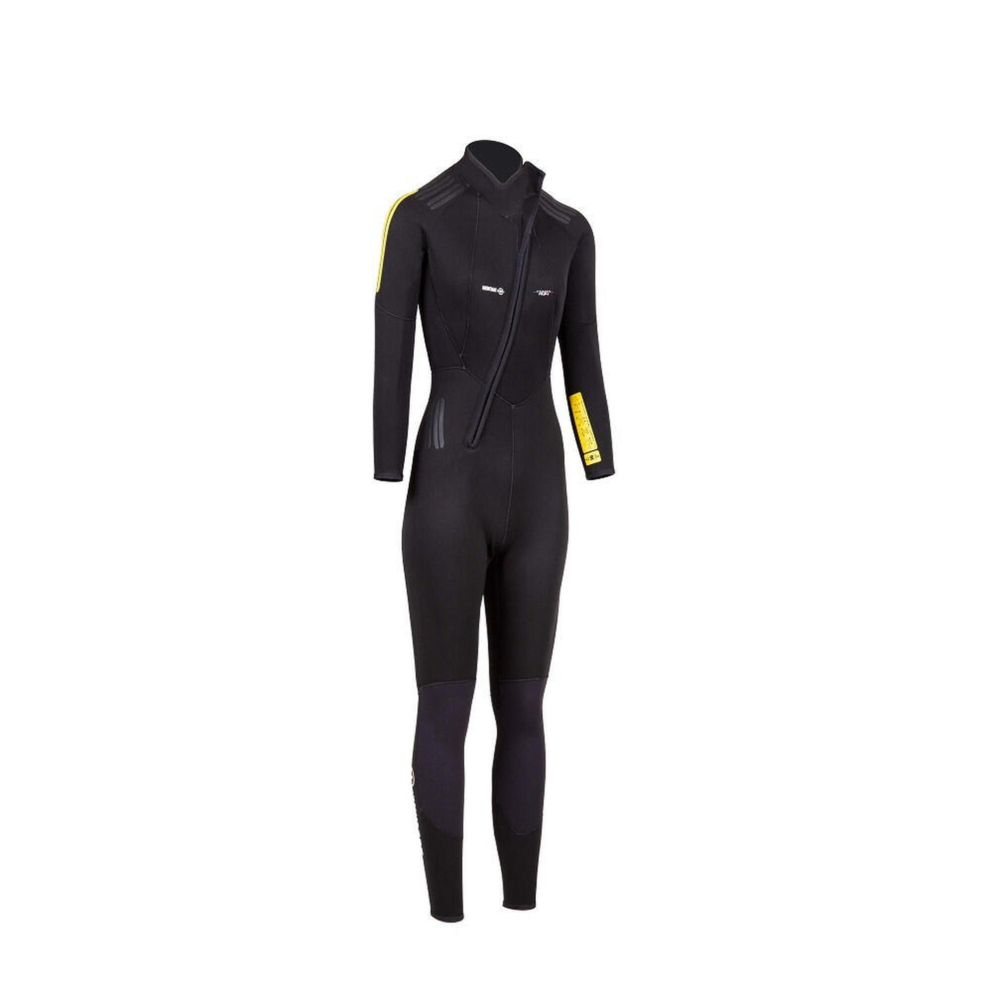 Beuchat - Combinaison De Plongée 1dive Femme 5mm - Combinaison De Plongée - Noir - 42 M/l - Decathlon