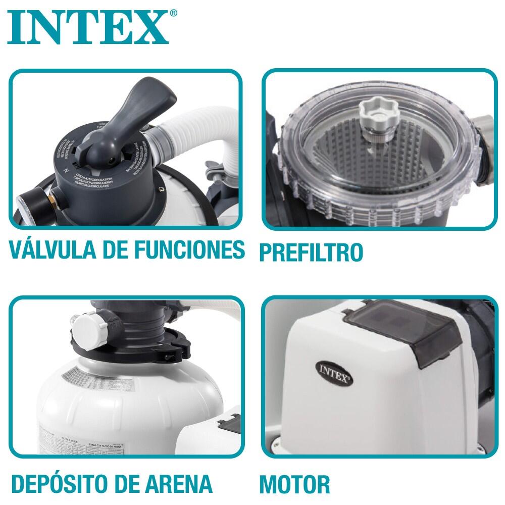 Intex 26648 - Pompa Filtro a Sabbia Krystal Clear, 10500 L/h 5/7