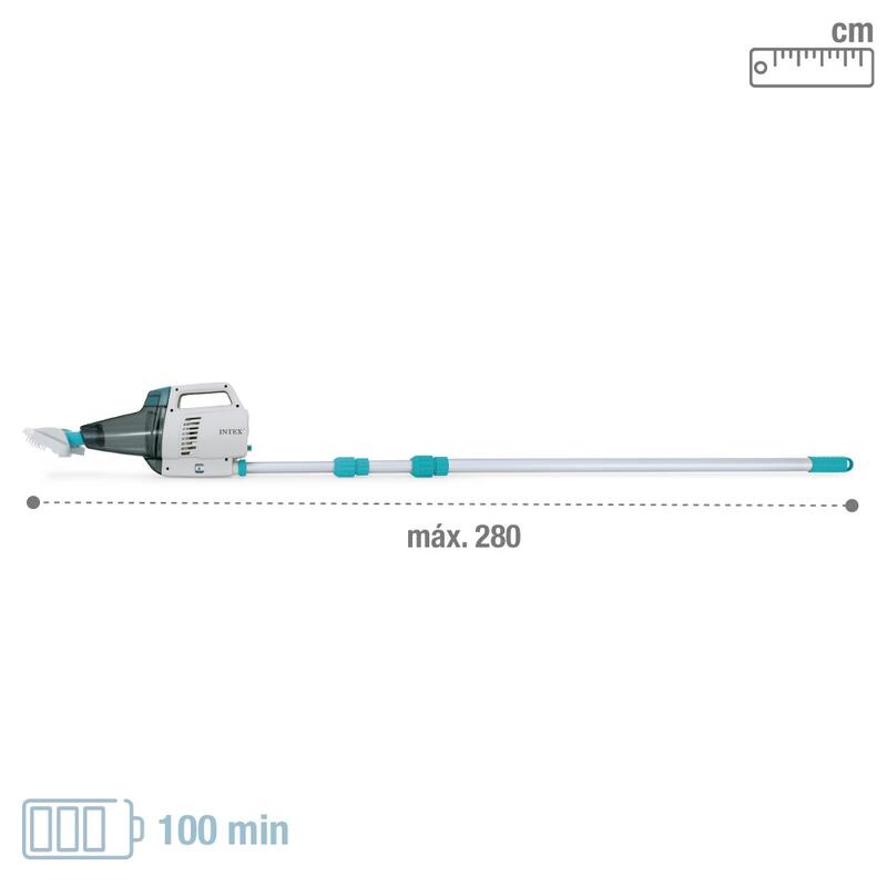 Intex 28628 - Aspirapolvere Vacuum Ricaricabile per Piscine e Spa