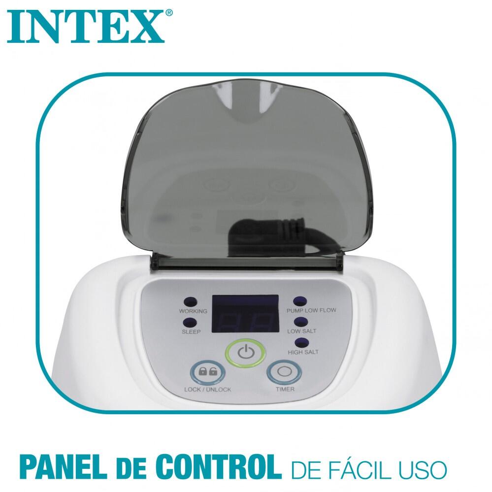 Clorador de sal de piscina Krystal Clear QS200 INTEX 5/7