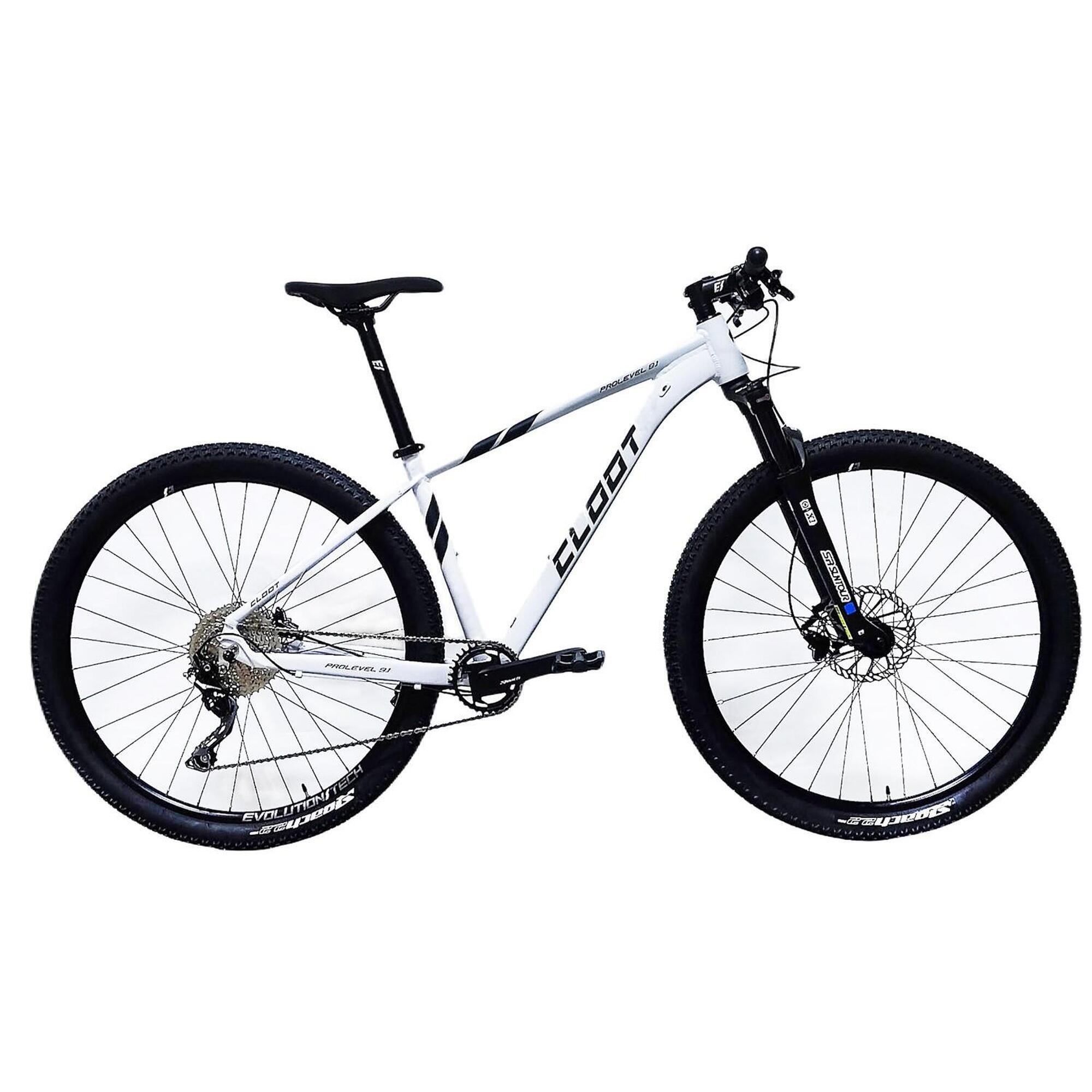 Bicicleta BTT 29' CLOOT PROLEVEL 9.1-9.2 Deore 1X10 Branco