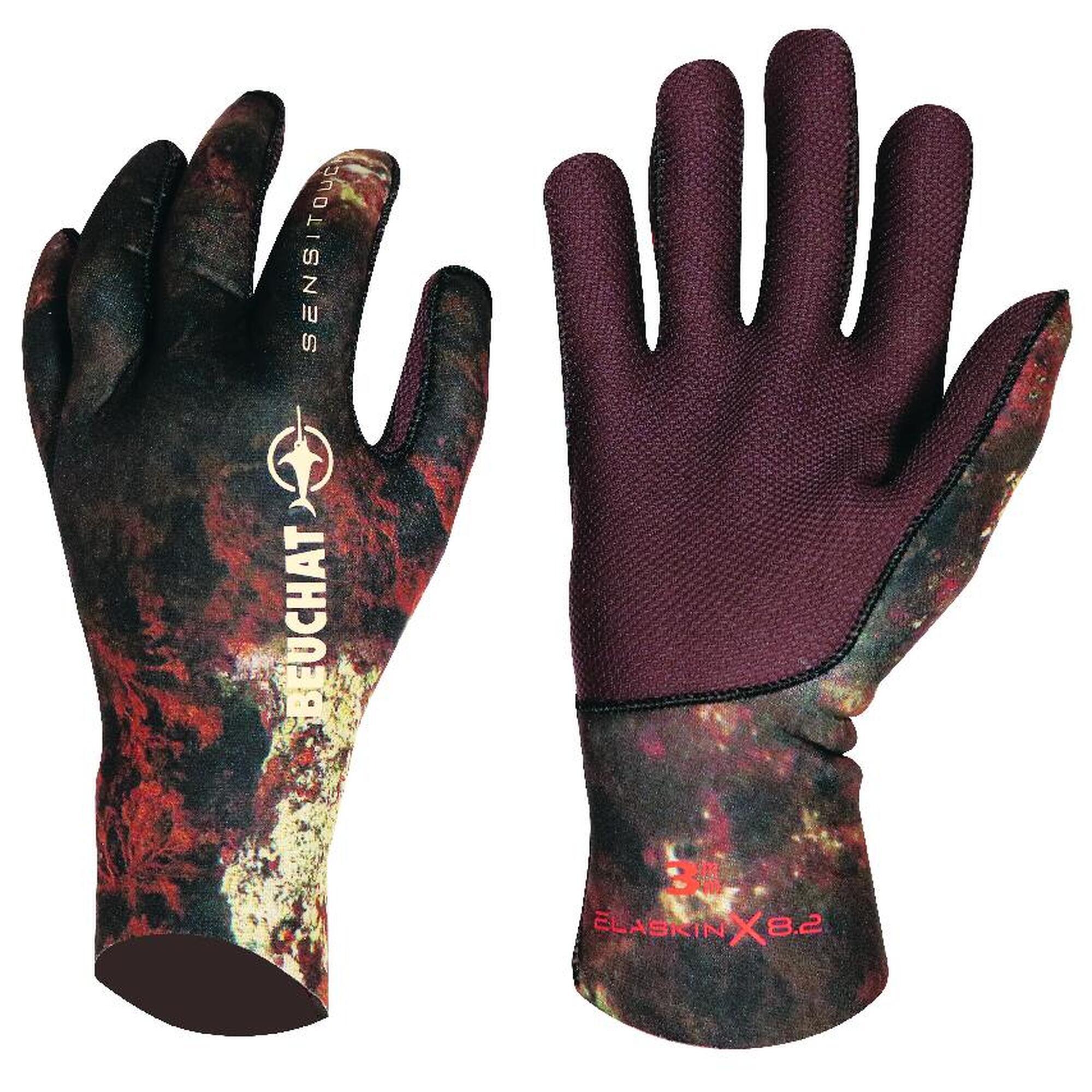 BEUCHAT Luvas de caça Beuchat Sirocco Sport Rocksea 3 mm