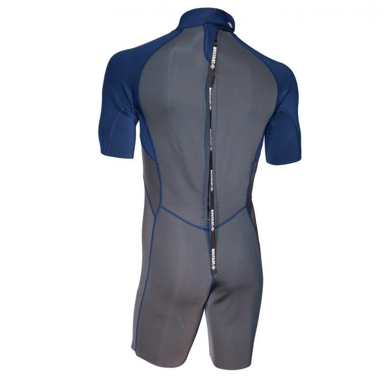 Fato de mergulho curto com fecho de correr atrás Beuchat 2 mm