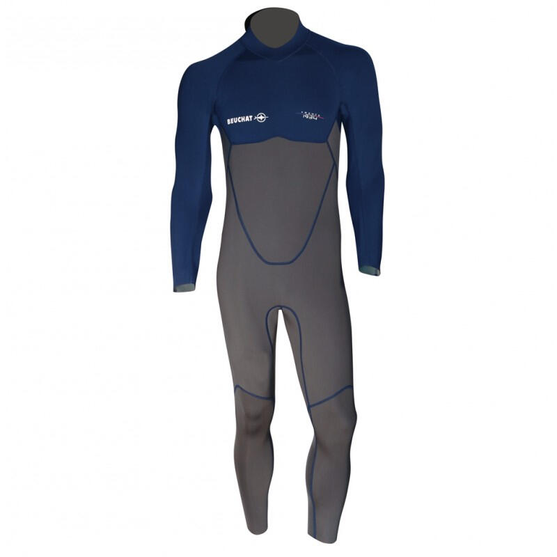 BEUCHAT Fato de mergulho com fecho nas costas Beuchat 2 mm