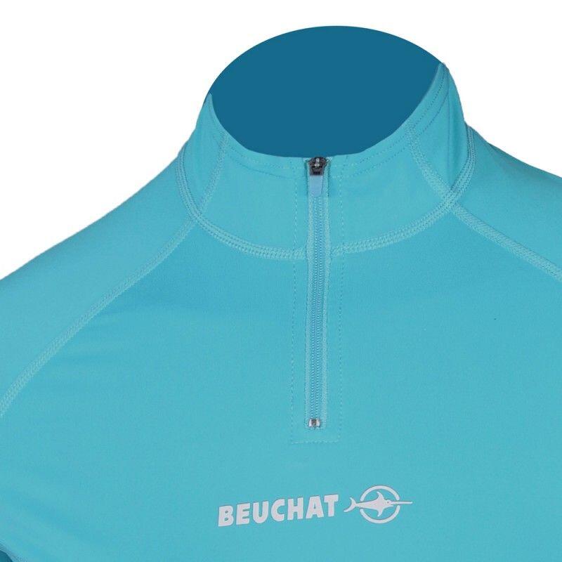 T-shirt de mergulho em lycra para mulheres Beuchat