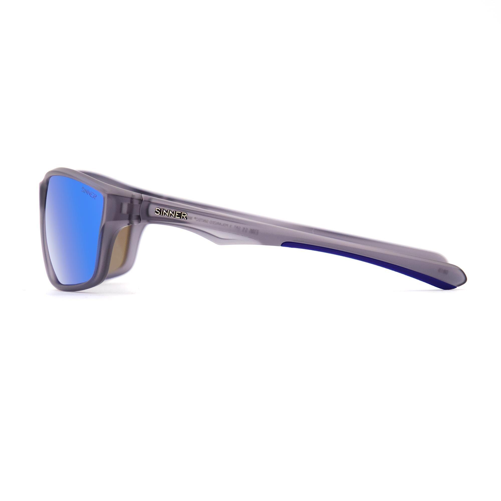 Lunettes de soleil Sinner Eyak gris bleu catégorie 3 Polarisé 3/7