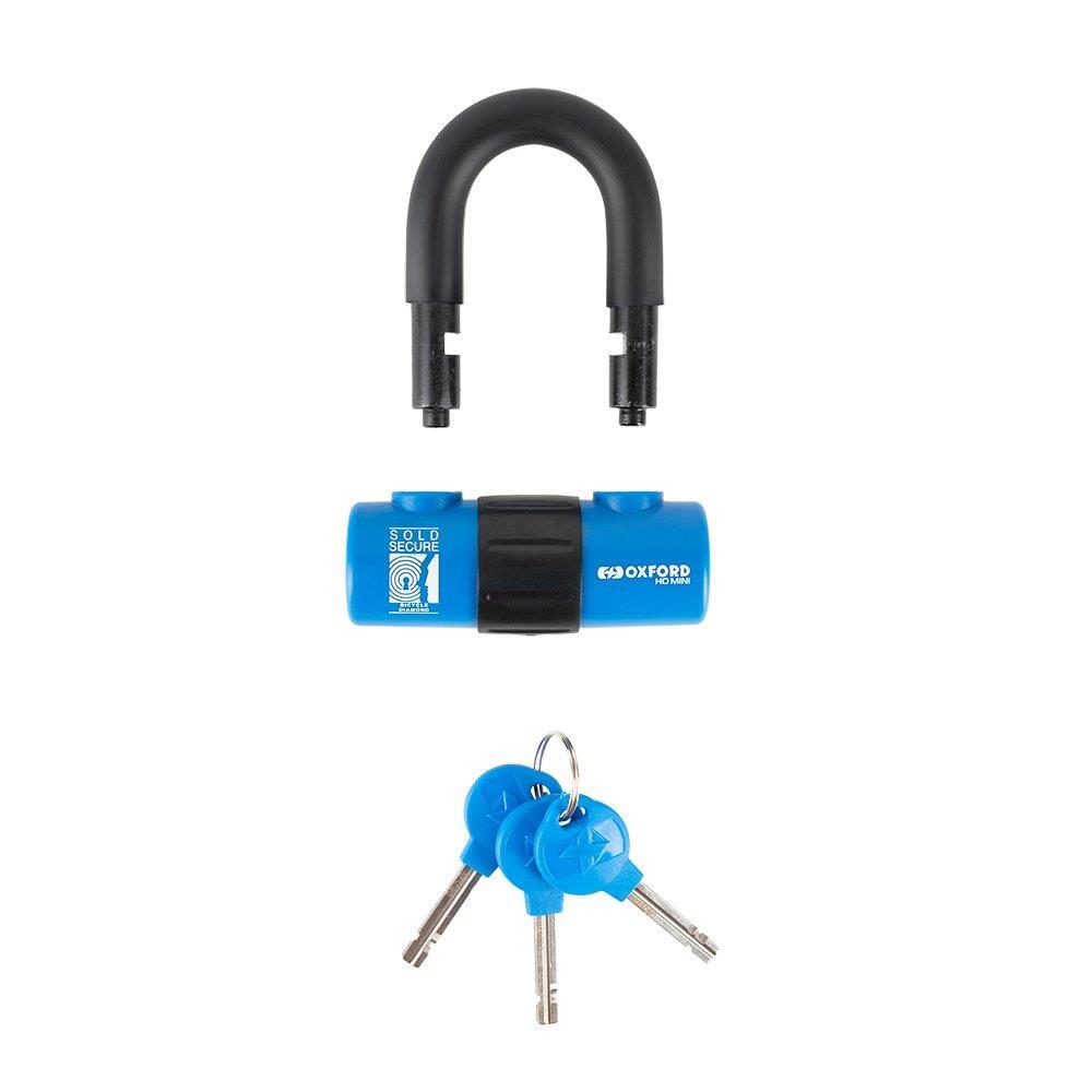 Oxford LK181 HD Mini U-Lock Diamond Rated 2/7