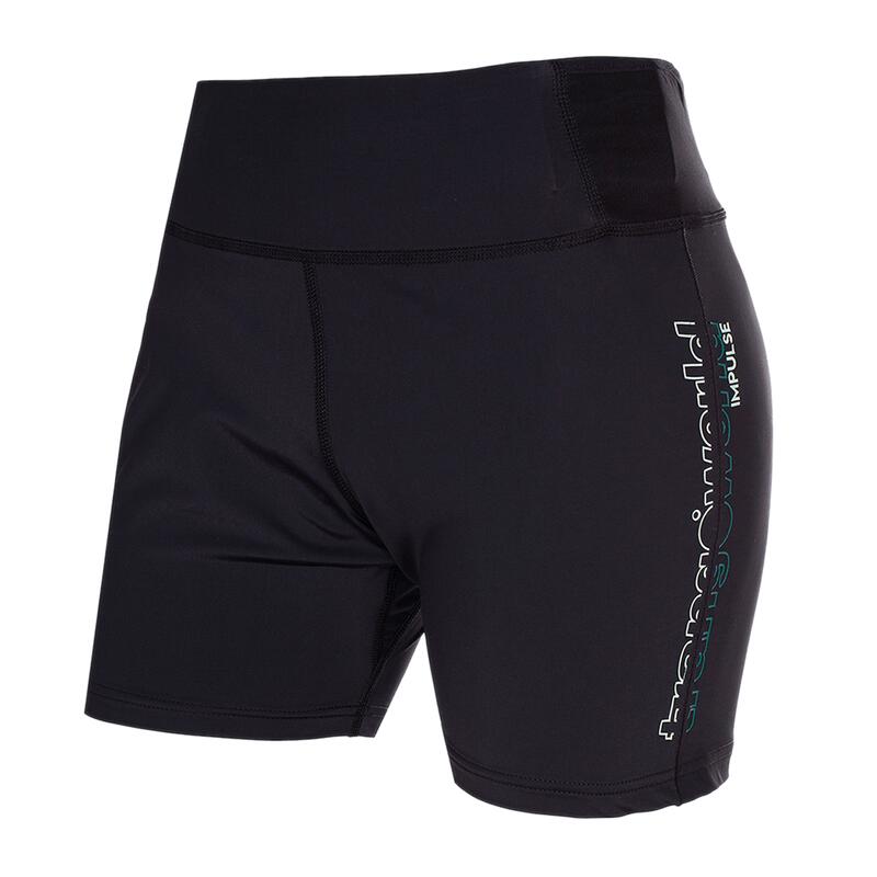 Short de Running para Mujer - Dry - Negro - Decathlon