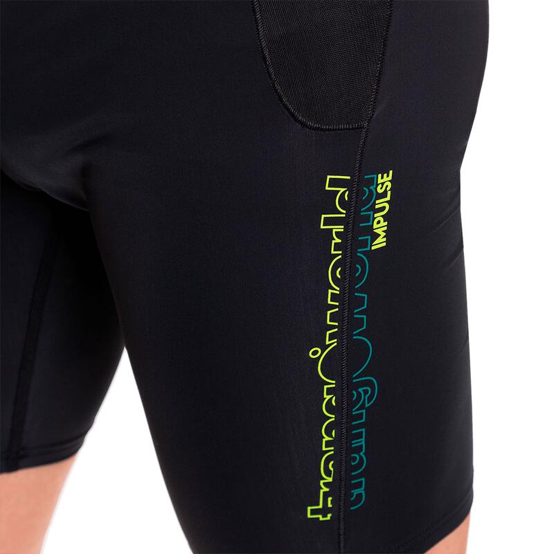 Trangoworld Pantalón Corto Running Sables Impulse Negro Hombre