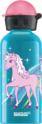 Gourde enfant SIGG Bella Unicorn 0,4L - Made in Suisse - Certifiée Neutre En CO2