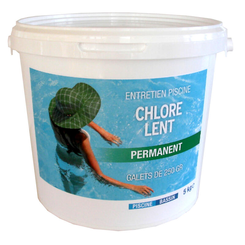 Chlore lent galet 250g 5kg