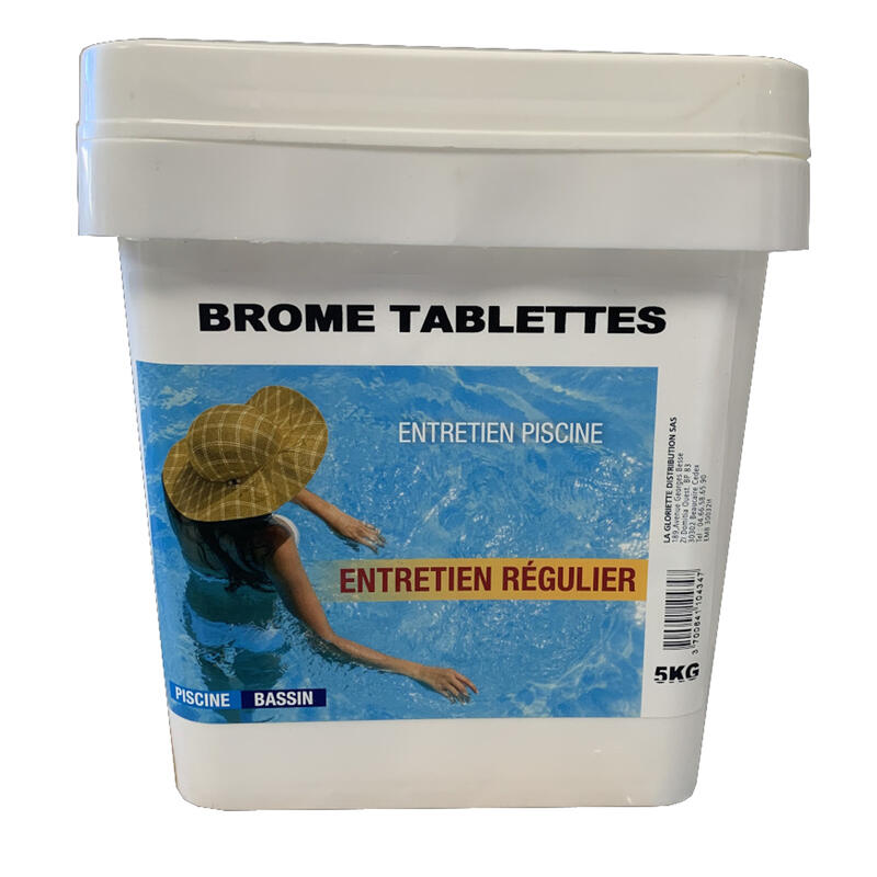 Brome lent tablettes 20gr 5kg