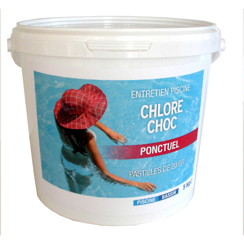 Chlore choc pastille 20g 5kg