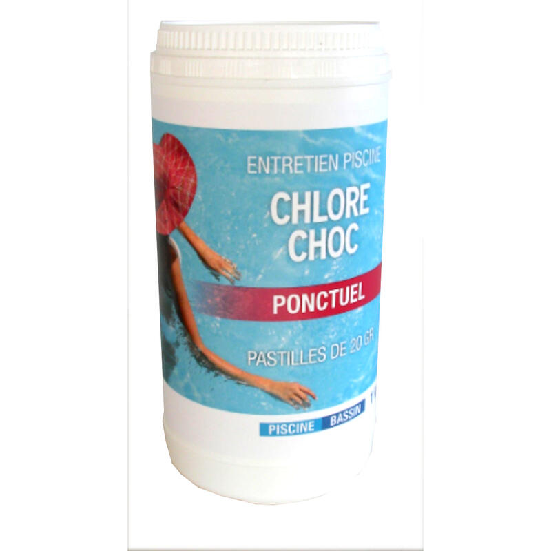 Chlore choc pastille 20g 1kg