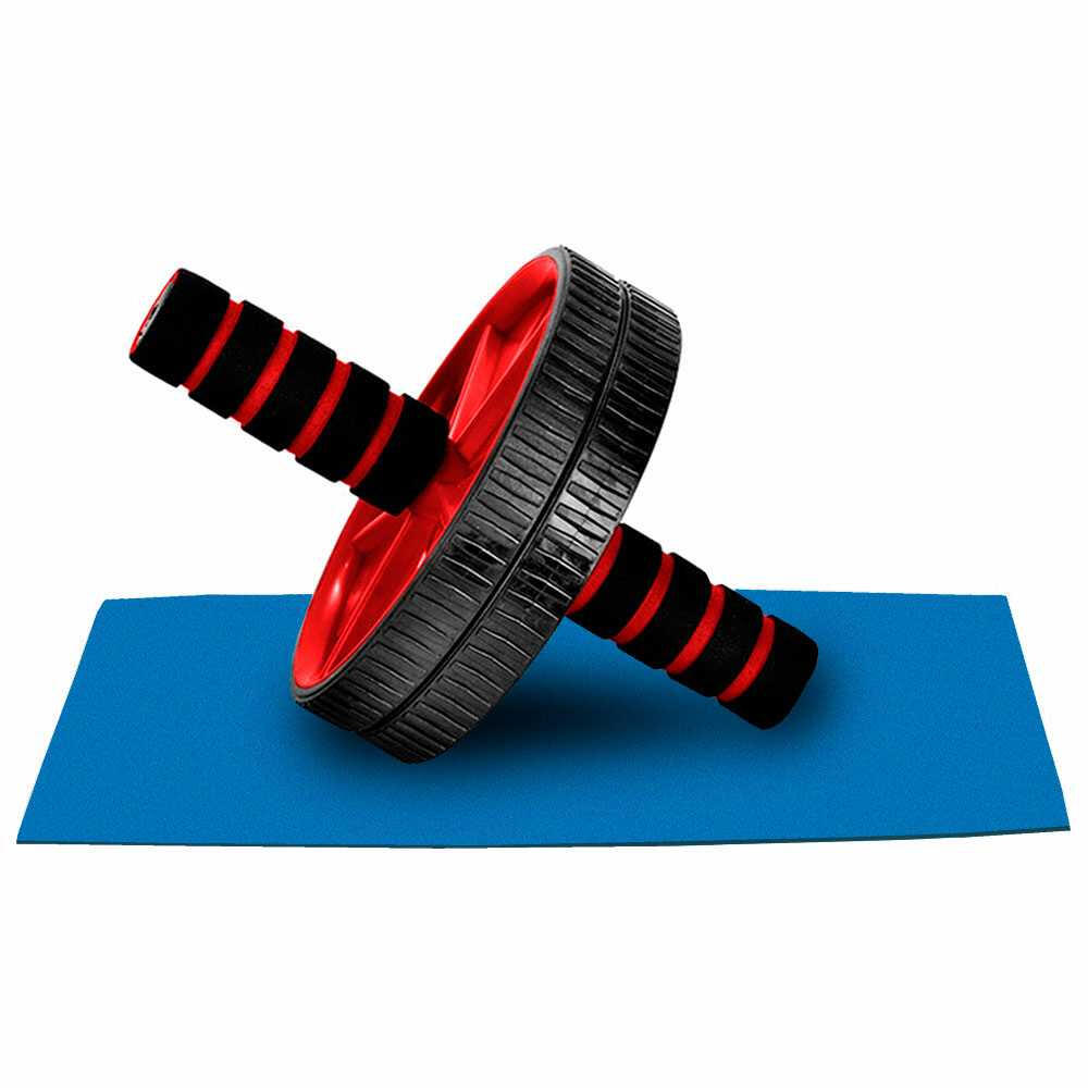 OZIO FITNESS Rueda Abdominal Power con Esterilla para Rodillas