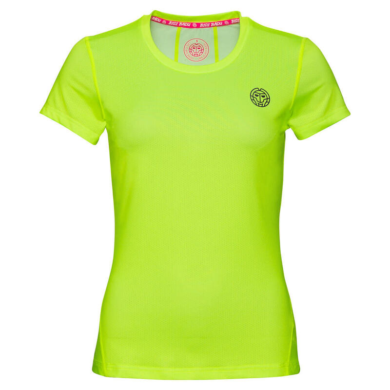 Eve Tech Roundneck Tee - neon yellow