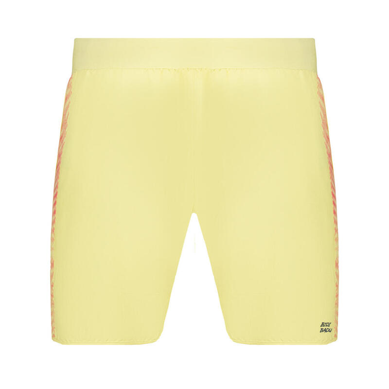 Bevis 7Inch Tech Shorts - light yellow/coral