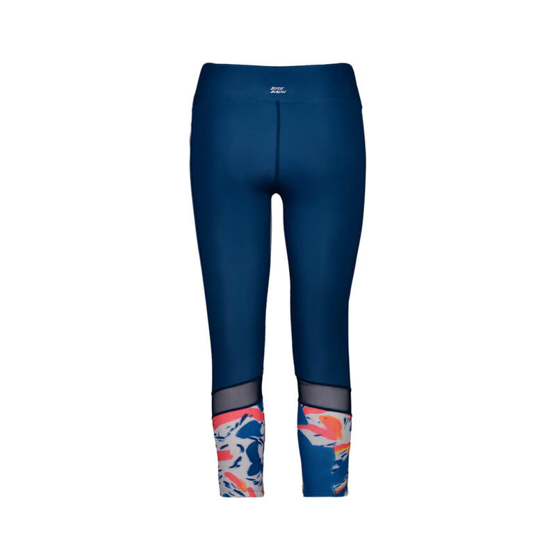 Baina Tech Tight - dark blue/neon red