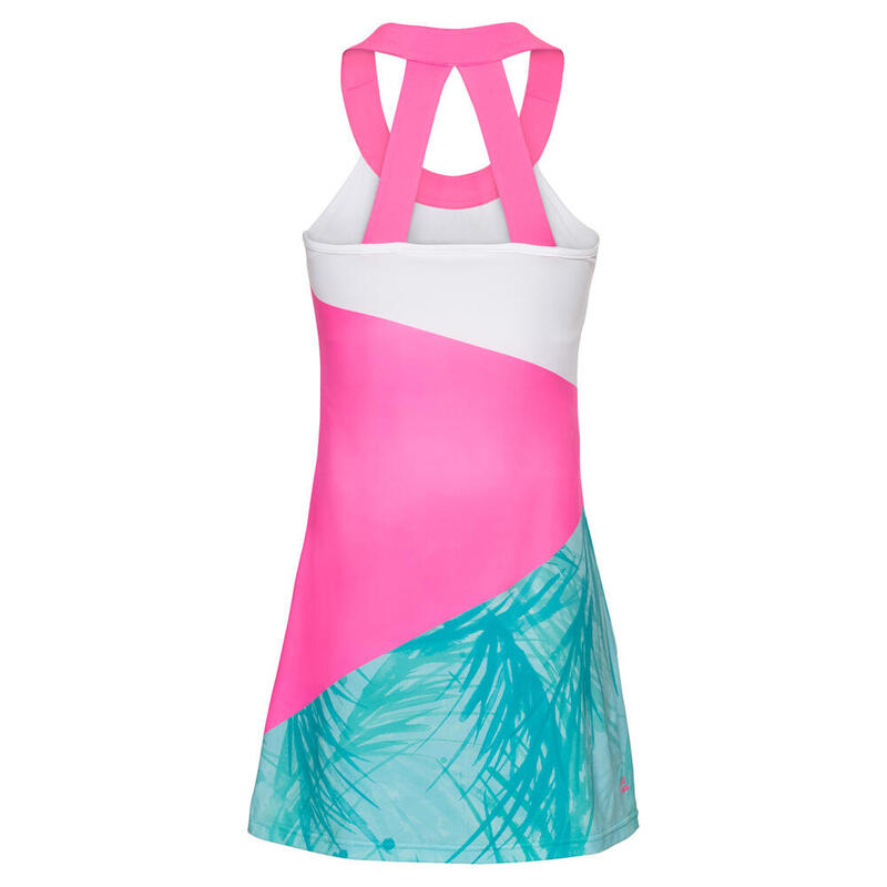 Kali Tech Dress (2 In 1) - pink/white/mint