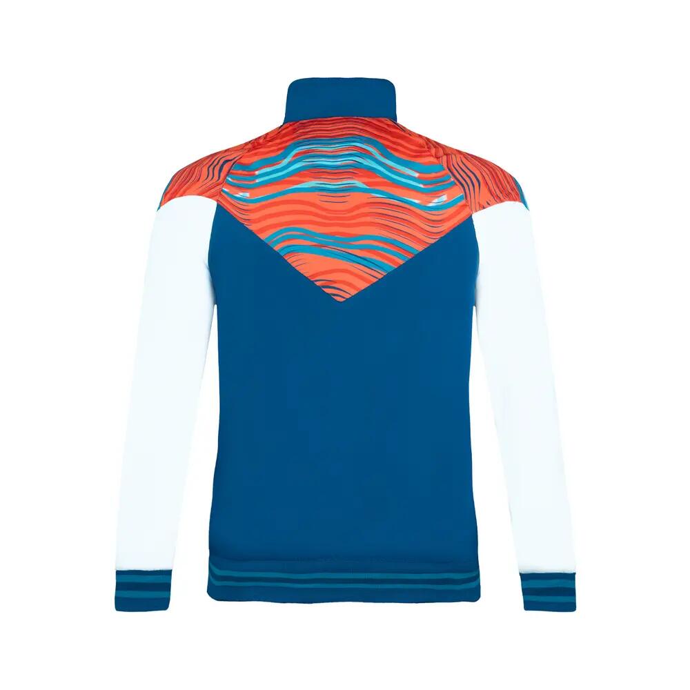 Dusty Tech Jacket Neon Red/ Dark Blue fiú felső 4/6