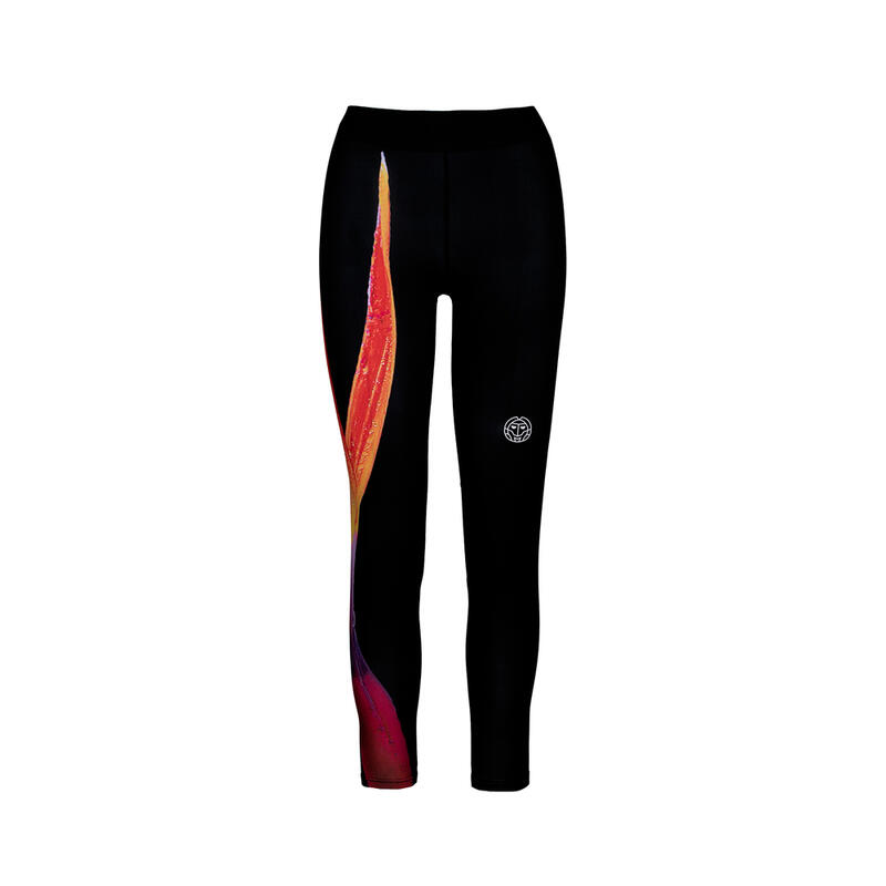 Tallis Tech Tight - black/ neon red